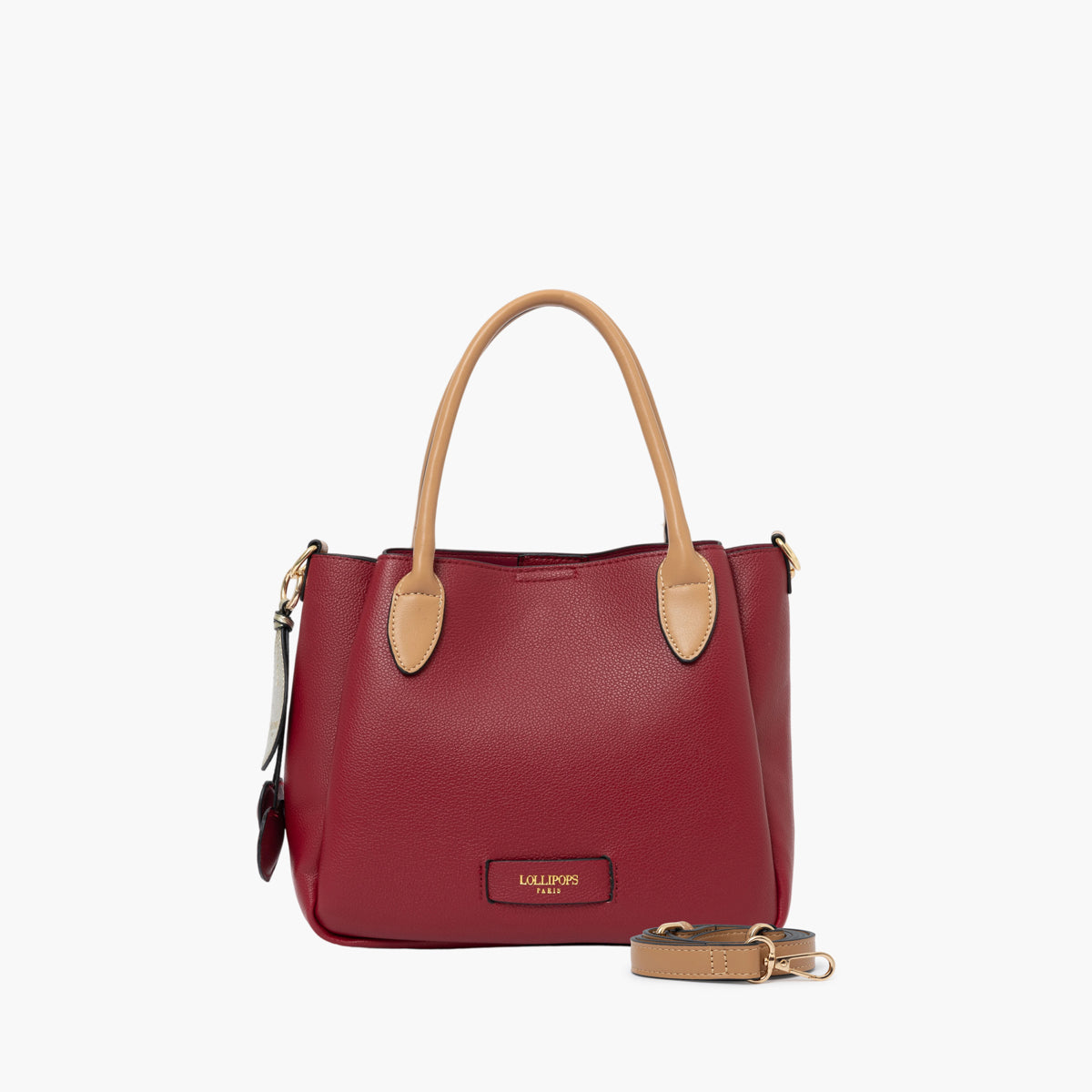 Sac shopper rouge Sian