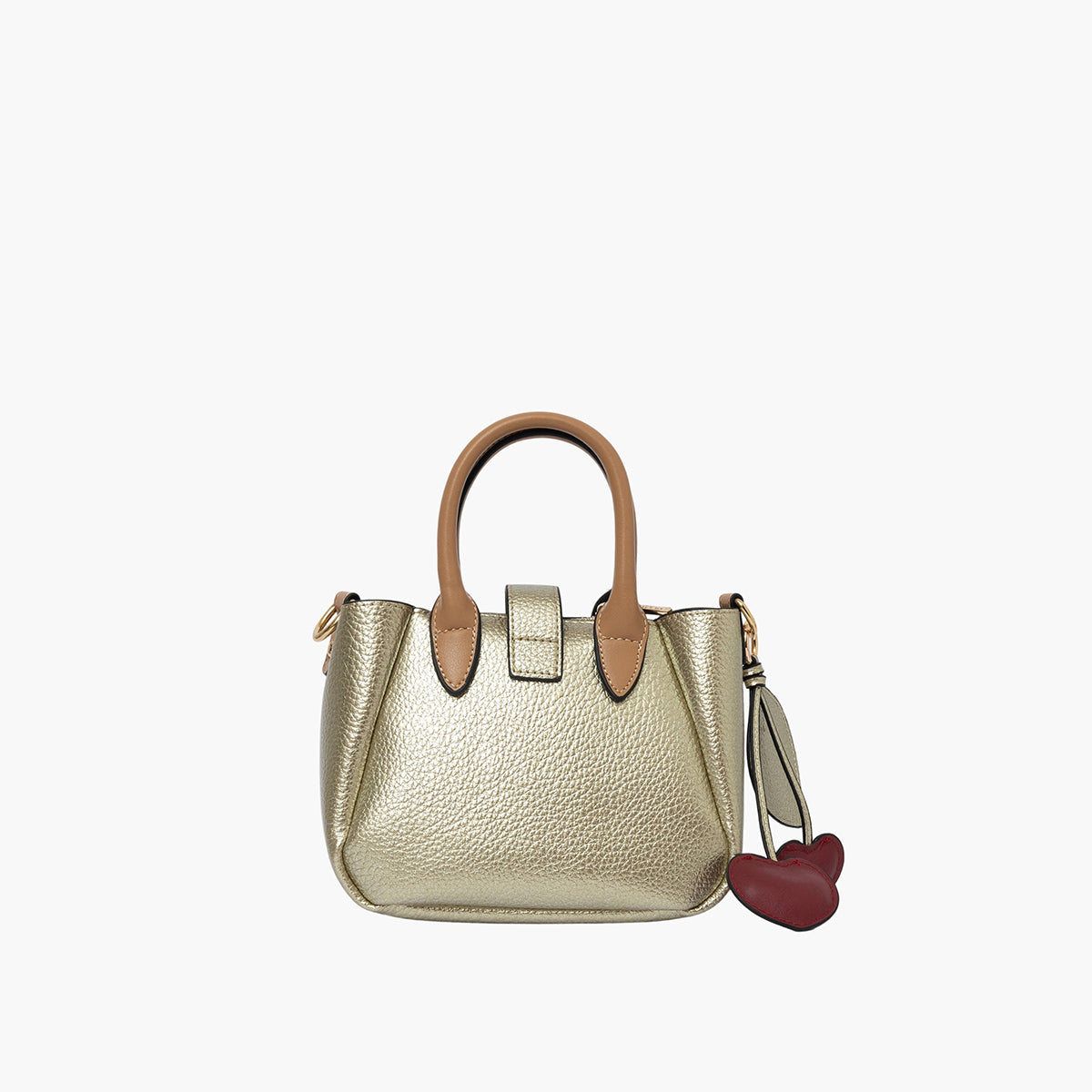 Petit sac shopper doré Sian