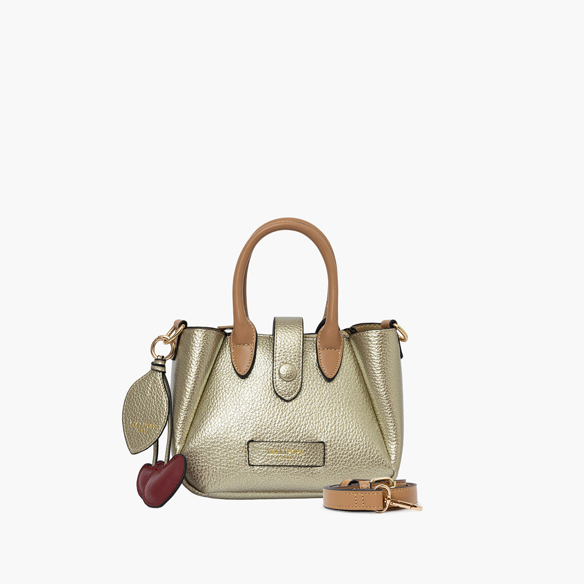 Petit sac shopper doré Sian