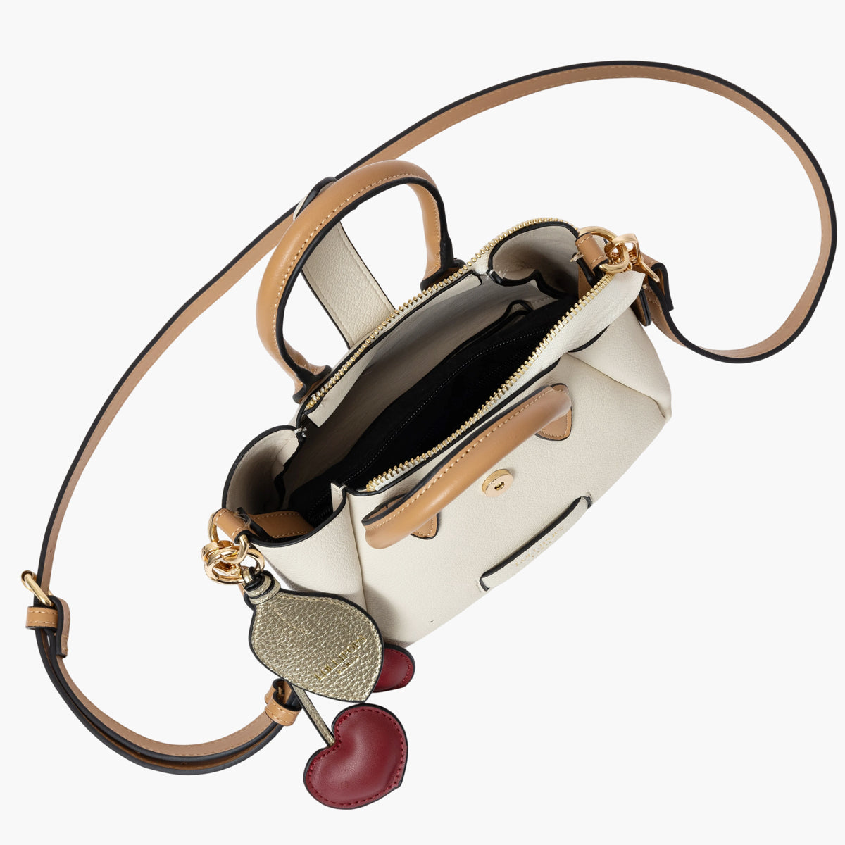 Petit sac shopper ivoire Sian