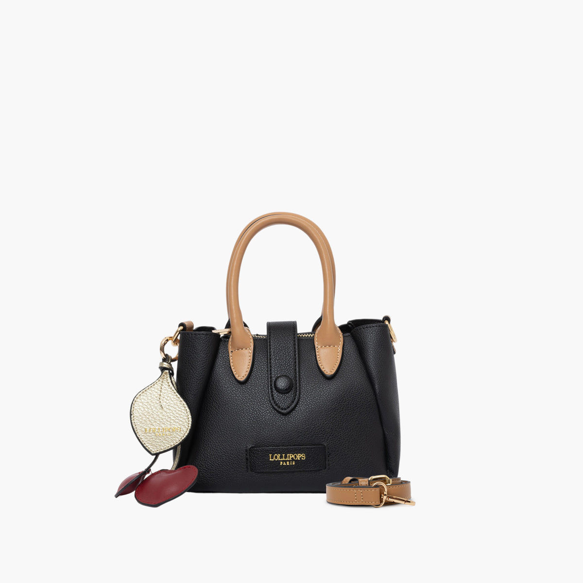 Petit sac shopper noir Sian