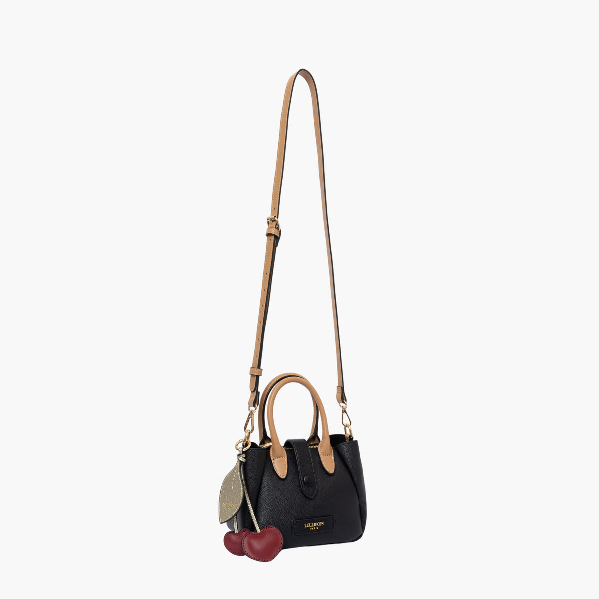 Petit sac shopper noir Sian