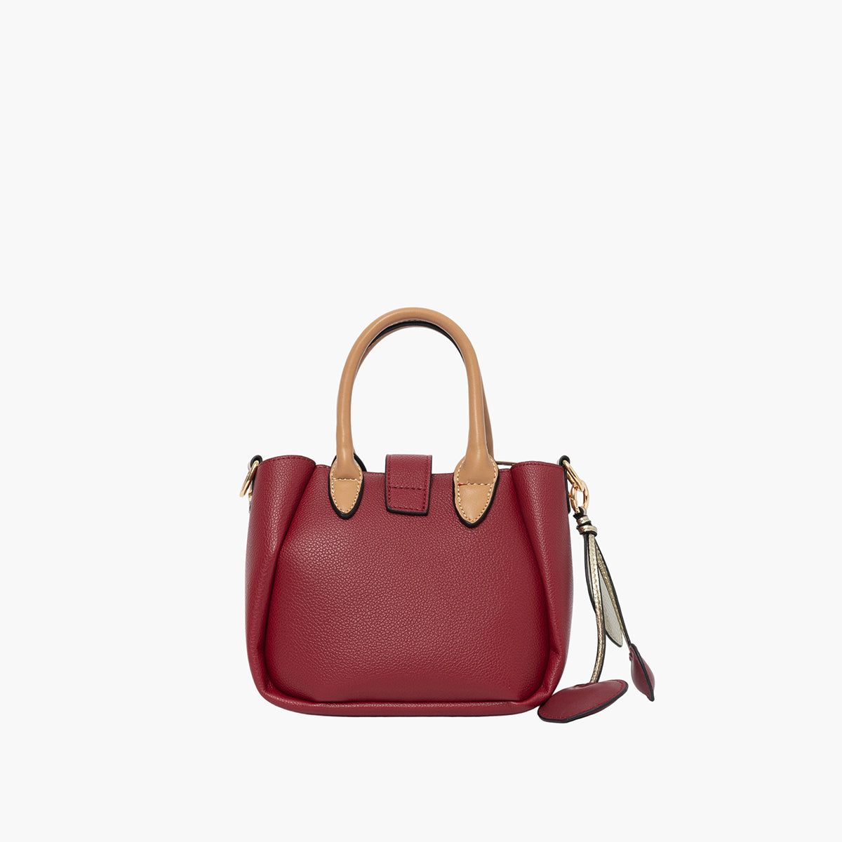 Petit sac shopper rouge Sian