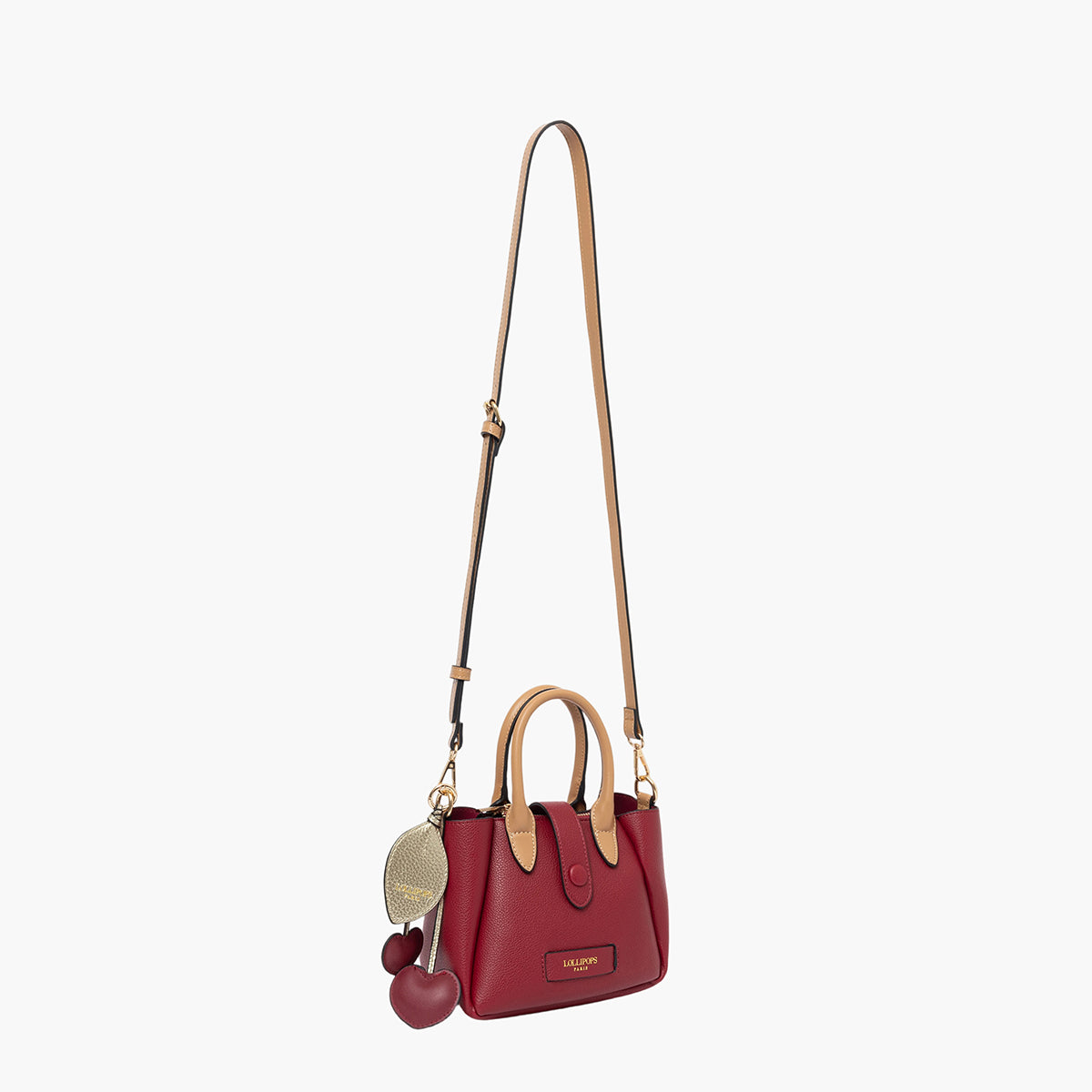 Petit sac shopper rouge Sian