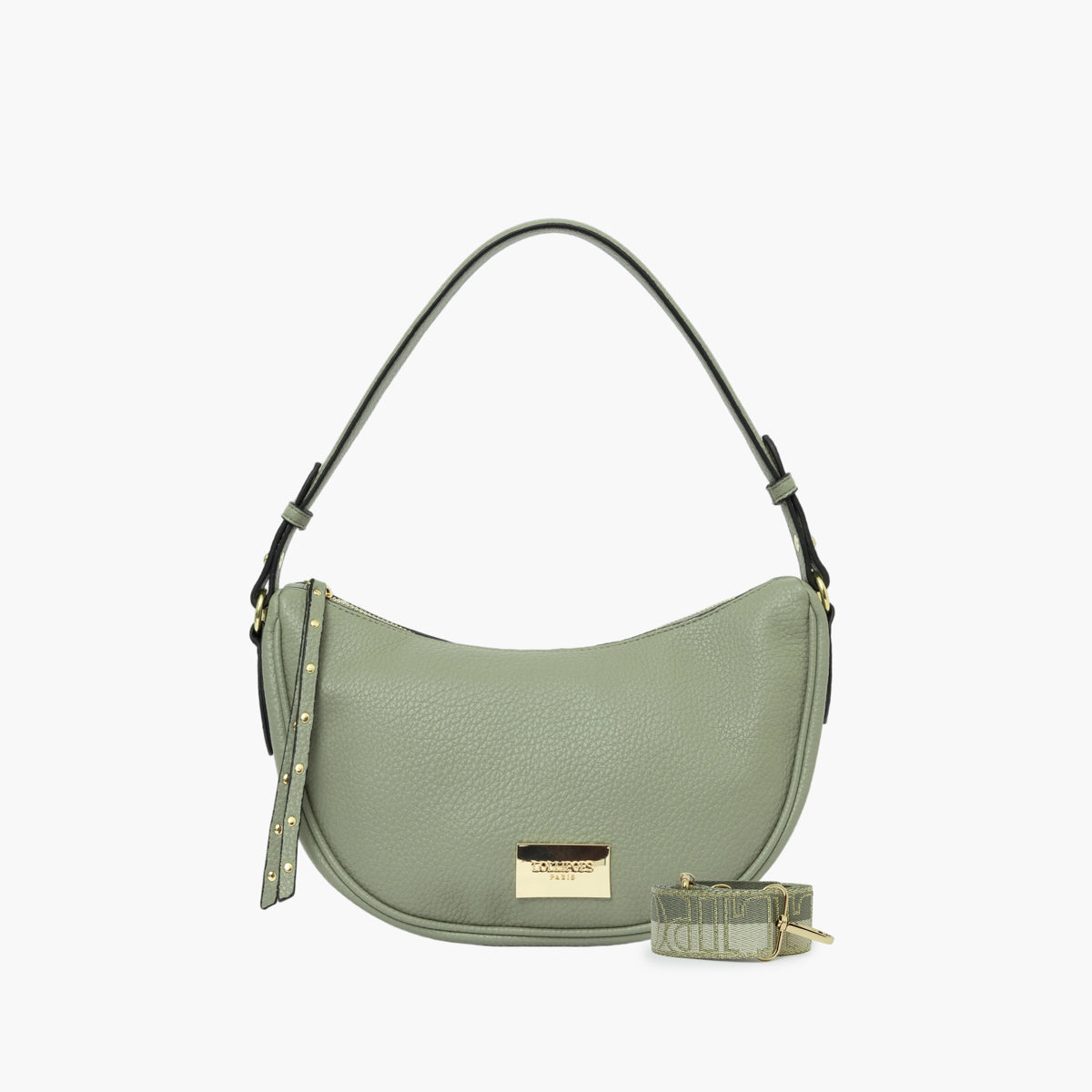 Petit sac porté épaule vert aqua Soni