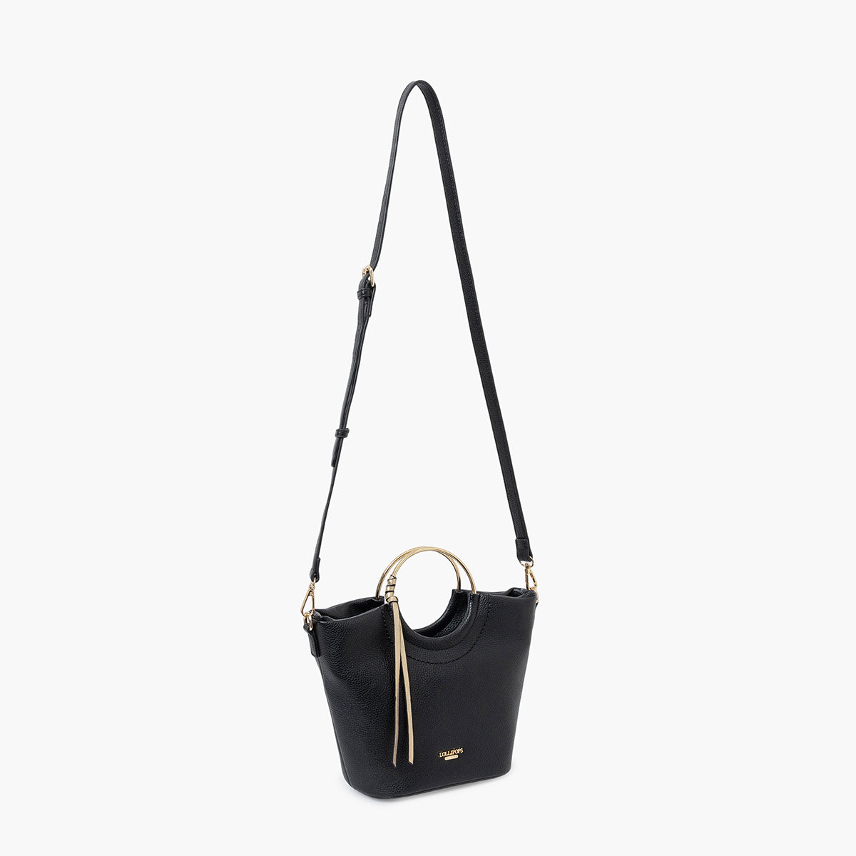 Petit sac shopper noir Sefa
