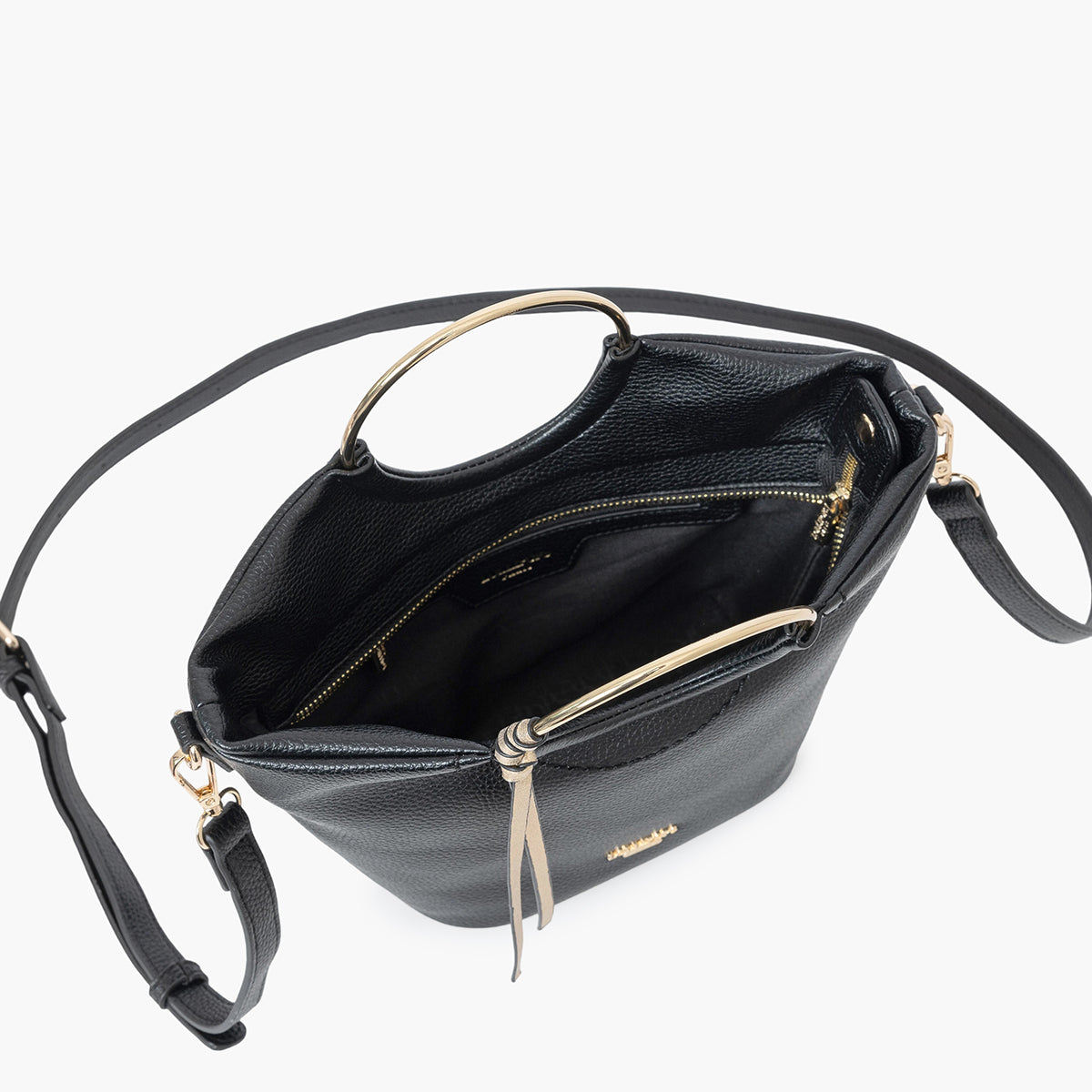 Petit sac shopper noir Sefa