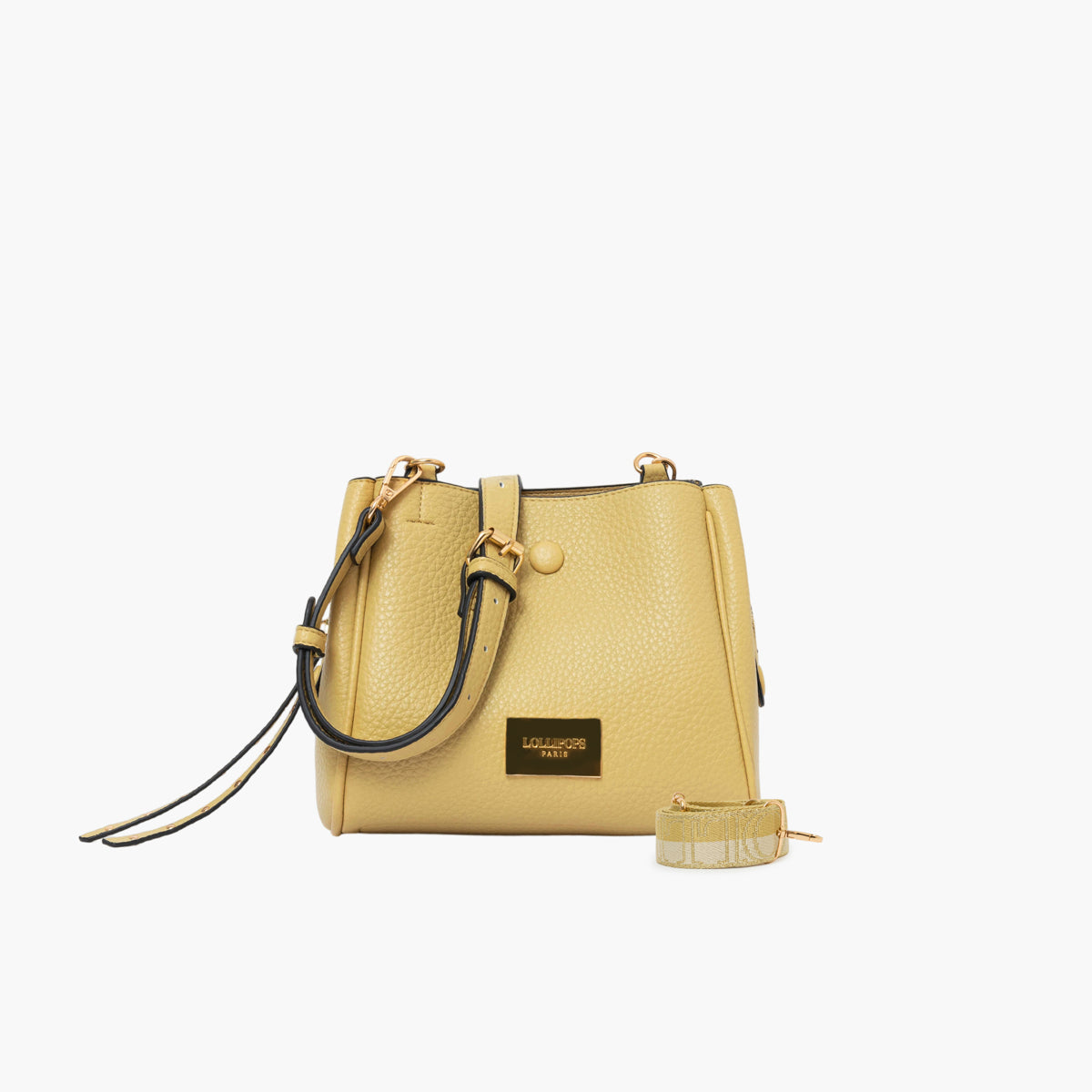 Sac multi poches jaune Soni