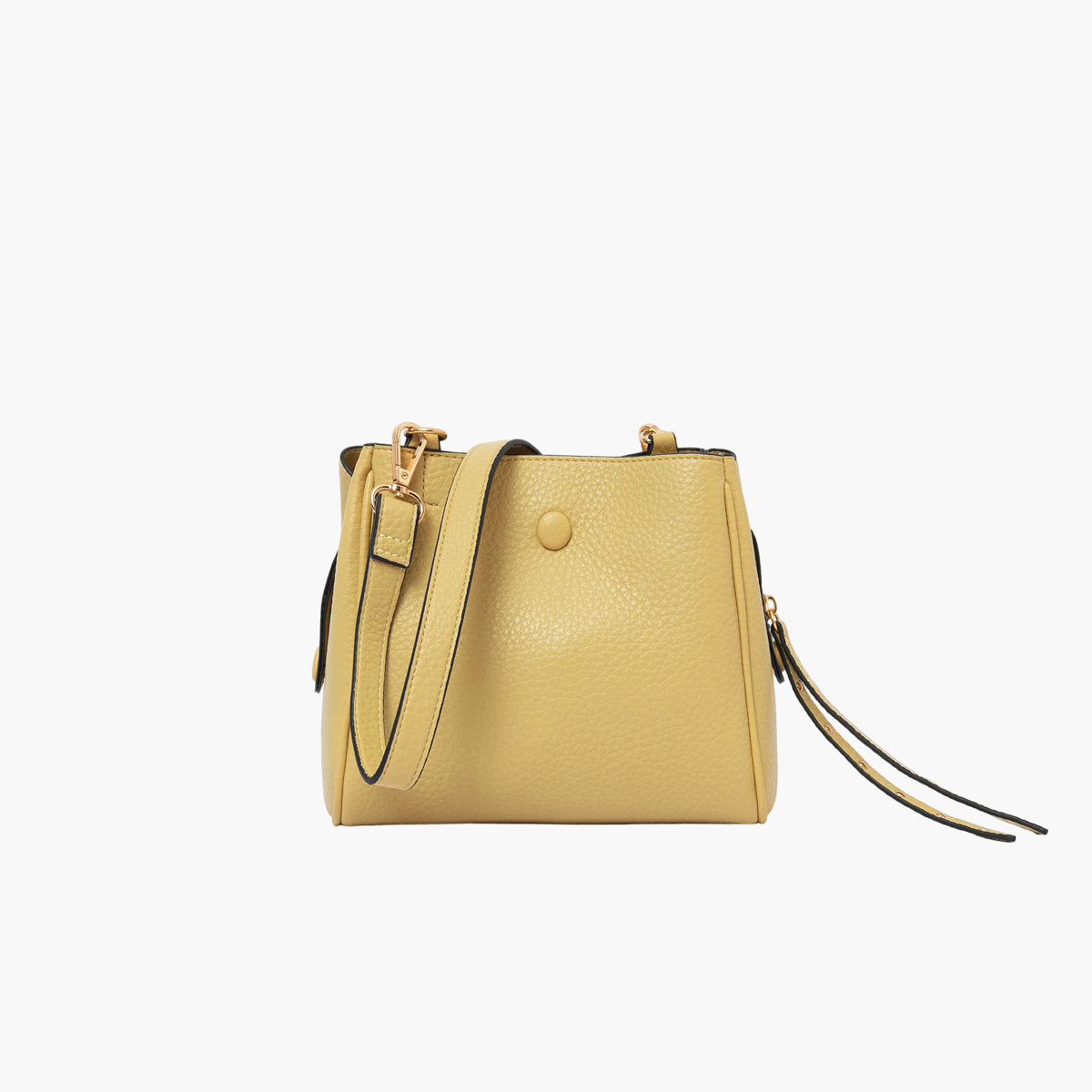 Sac multi poches jaune Soni