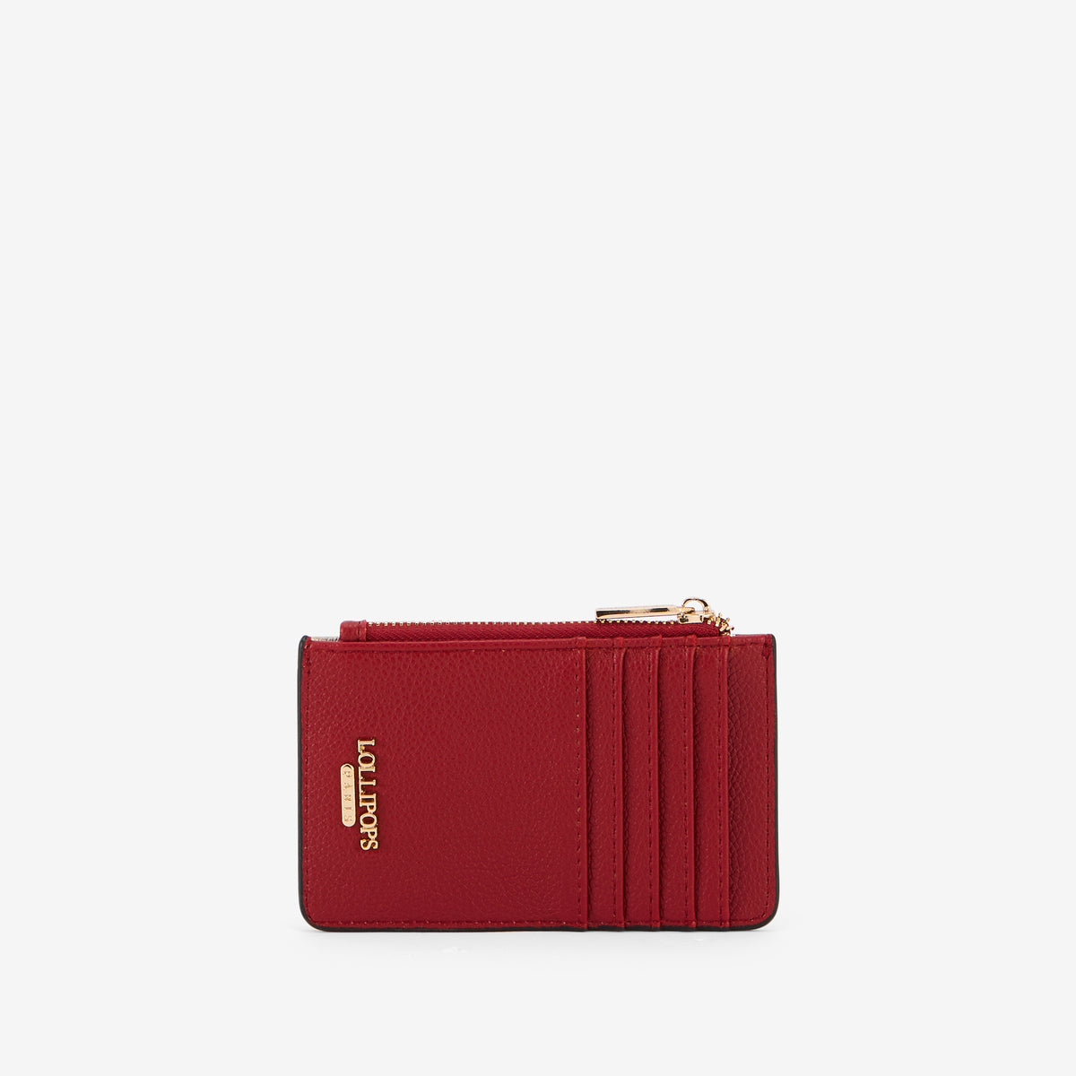 Porte cartes rouge Sya