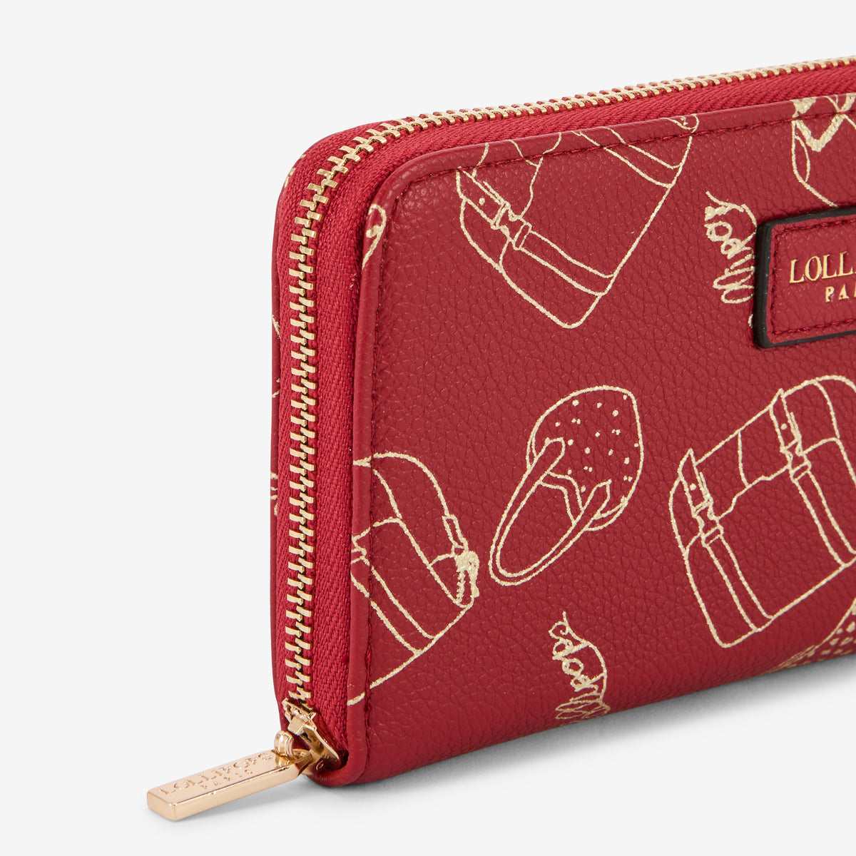 Grand portefeuille rouge Sya