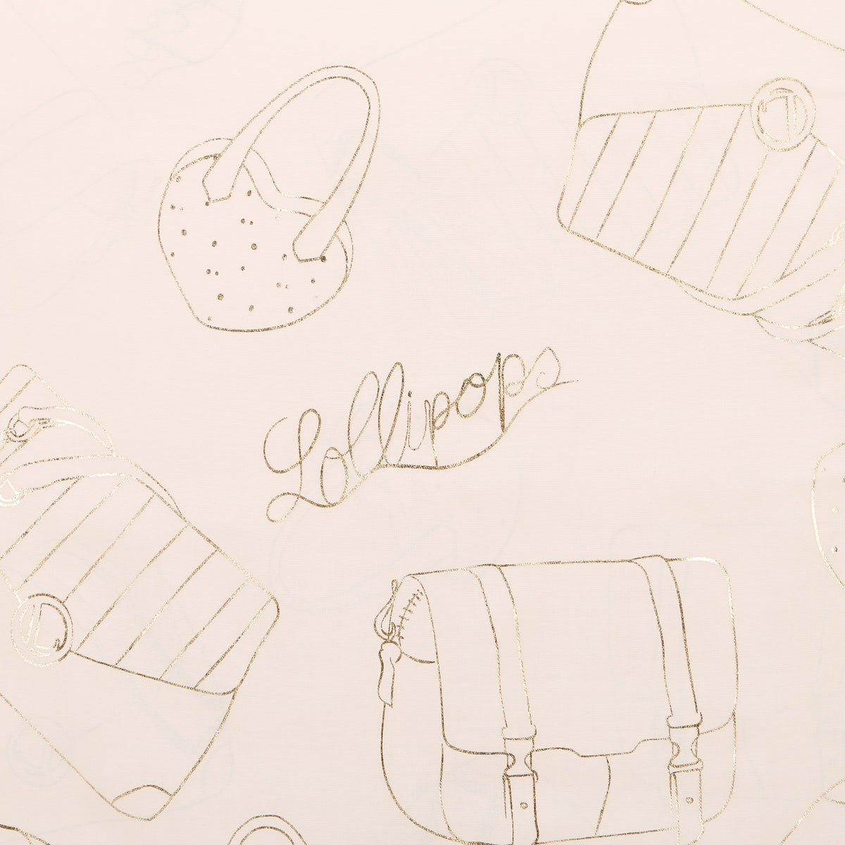 Foulard rectangulaire nude Stefana