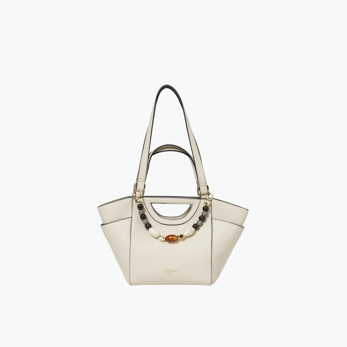 Sac shopper ivoire Stefie