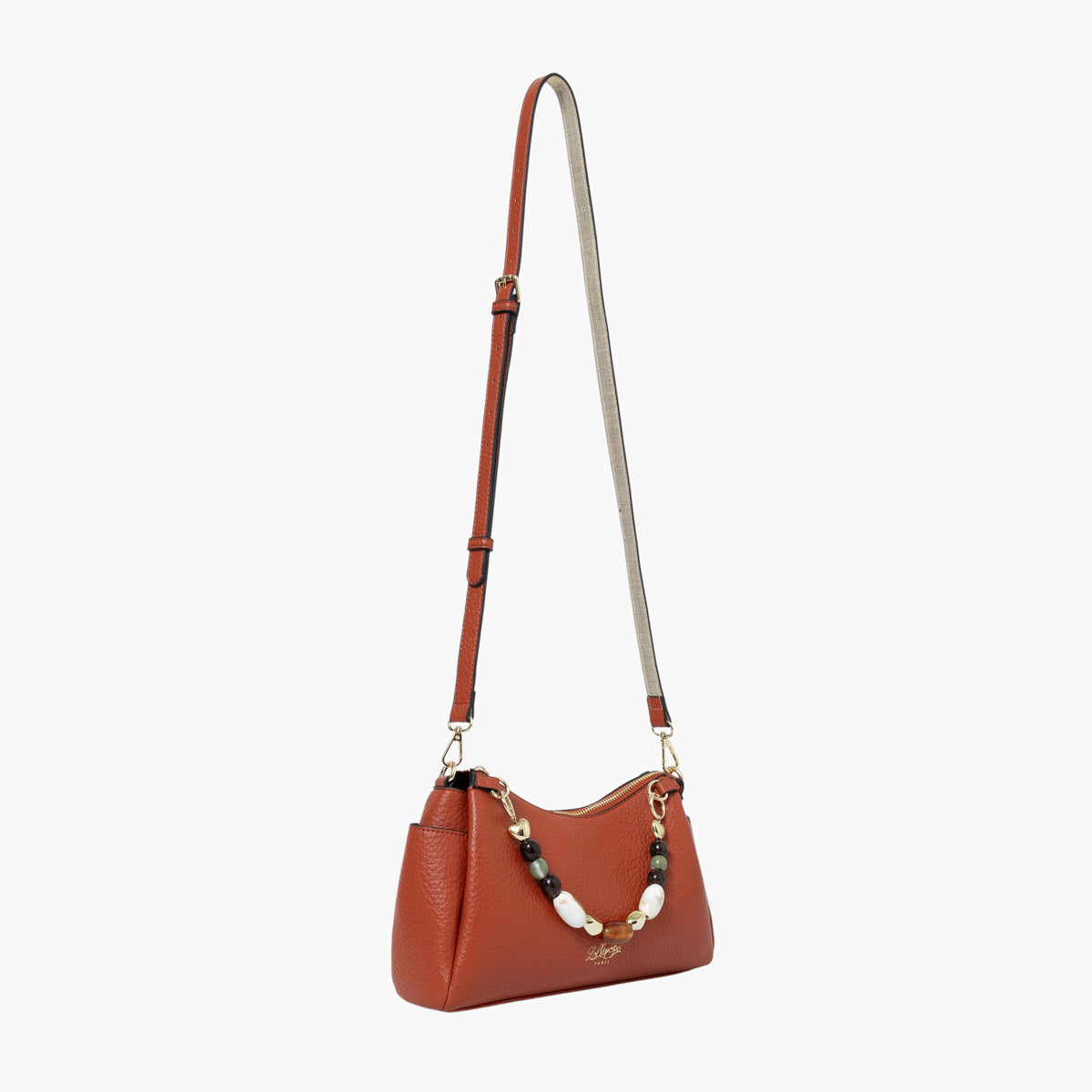 Sac porté épaule orange Stefie