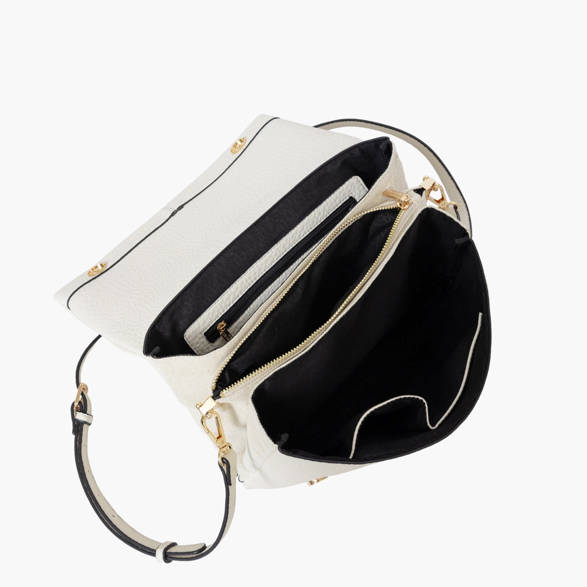 Sac multipoches ivoire Sixtine