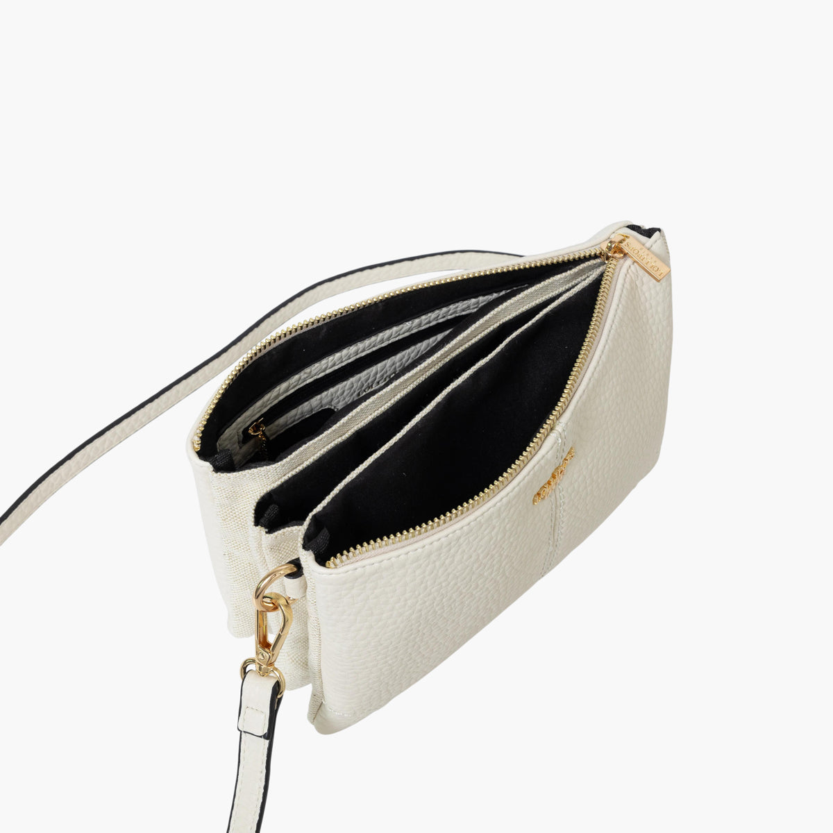 Sac multi poches ivoire Sixtine