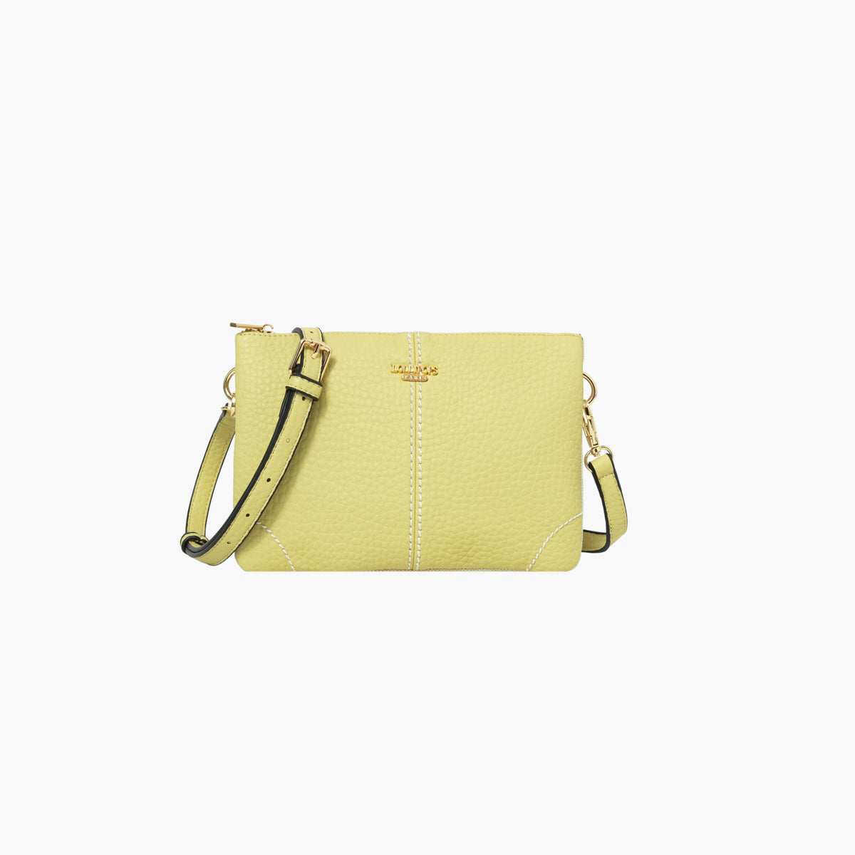 Sac multi poches jaune Sixtine