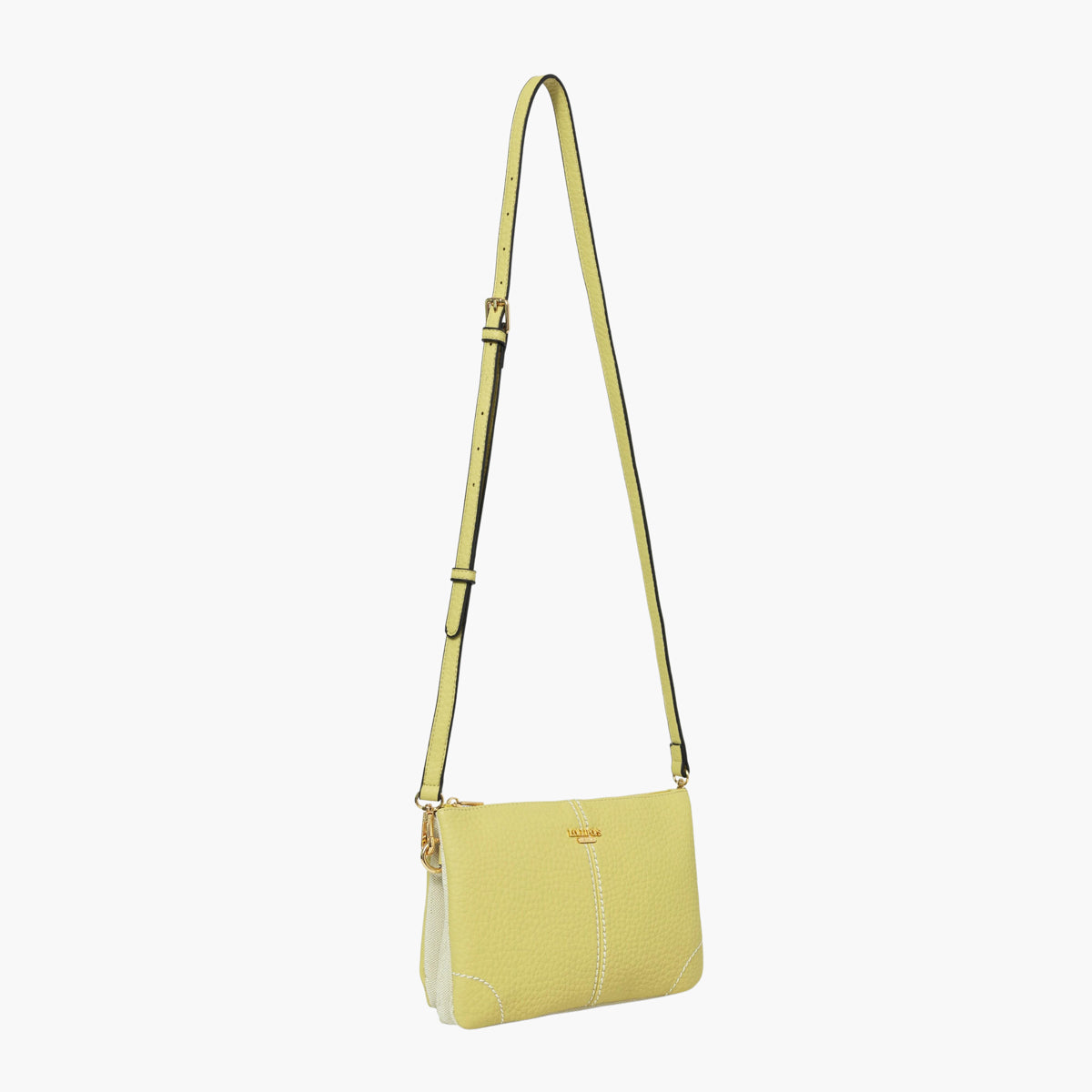 Sac multi poches jaune Sixtine