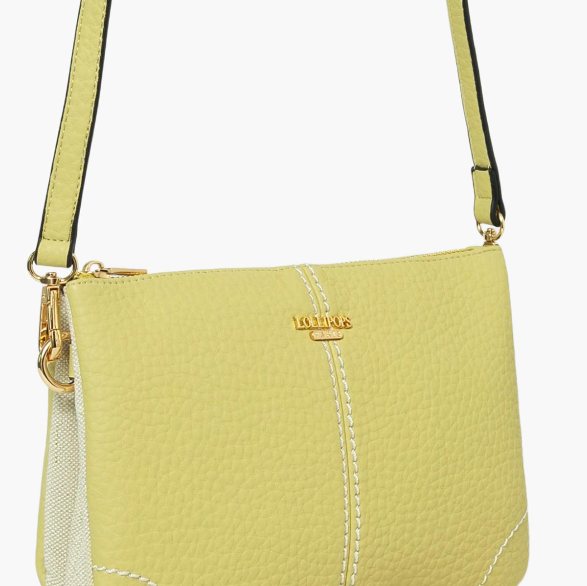 Sac multi poches jaune Sixtine