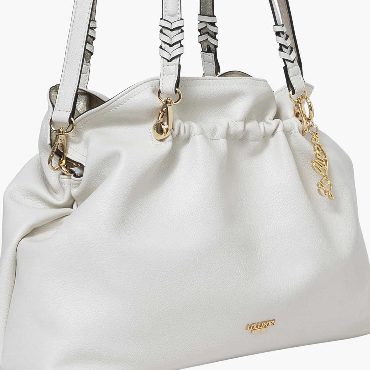 Sac shopper ivoire Shania