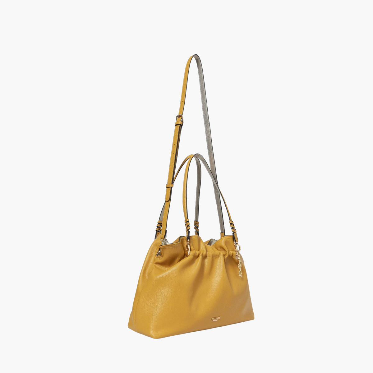 Sac shopper jaune Shania