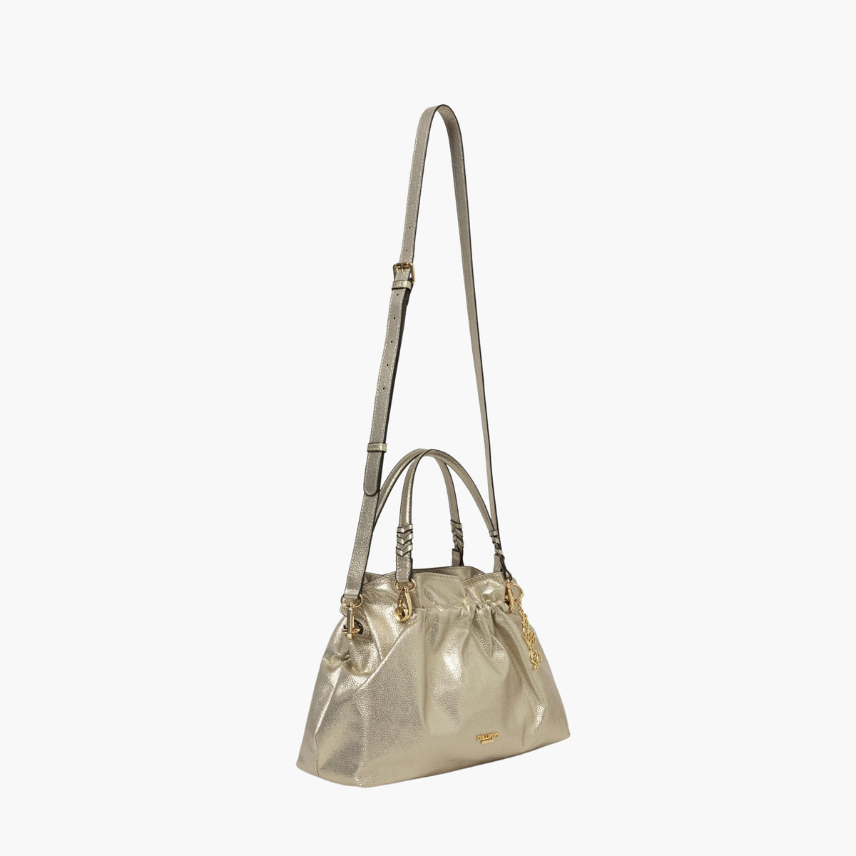 Petit sac shopper doré Shania