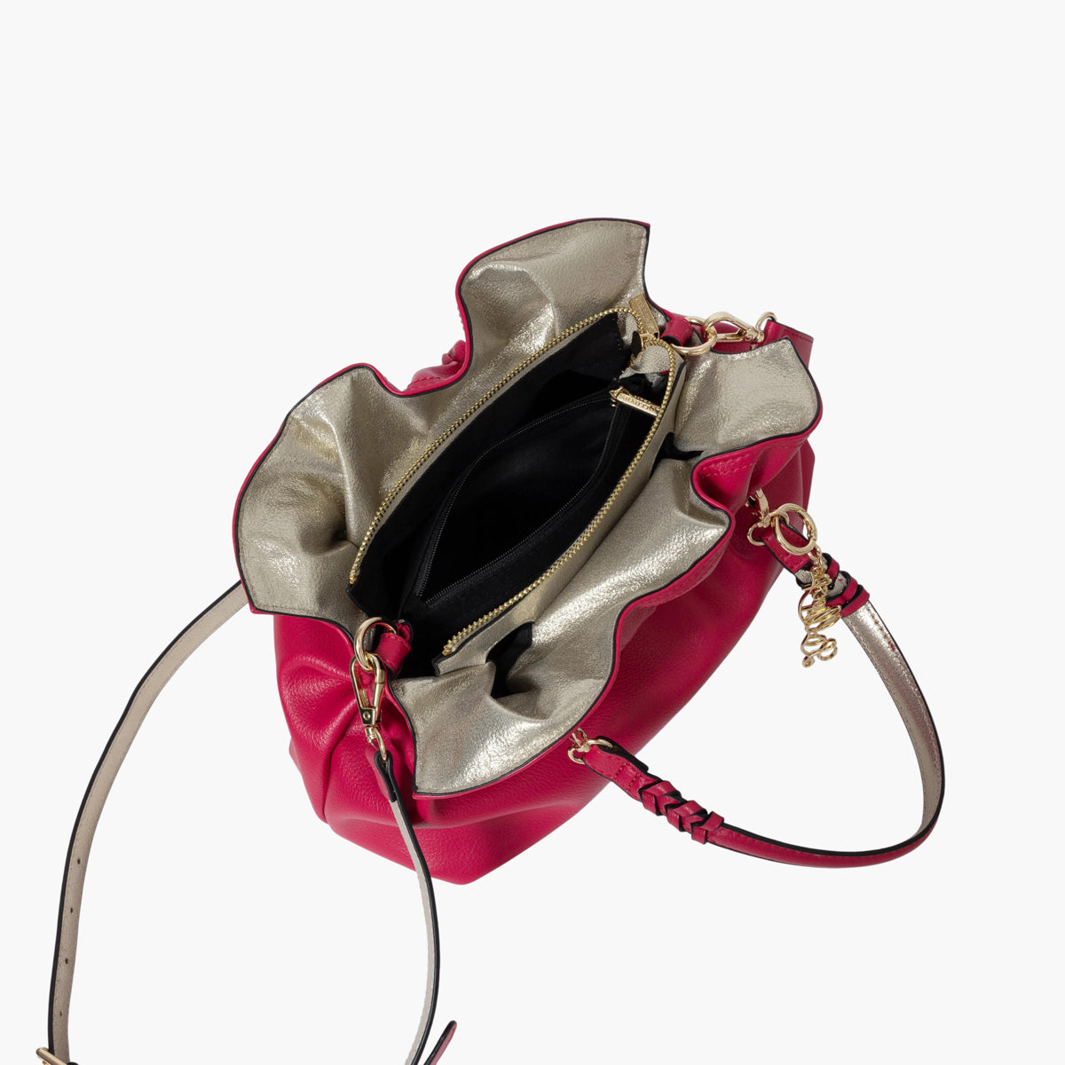 Petit sac shopper fuchsia Shania