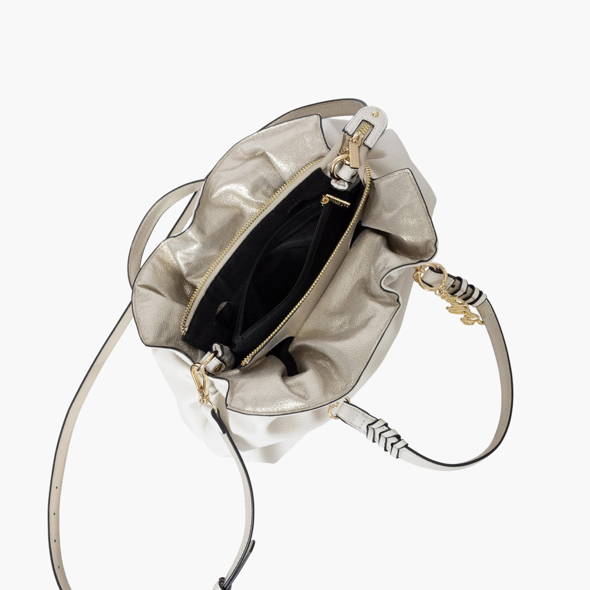Petit sac shopper ivoire Shania