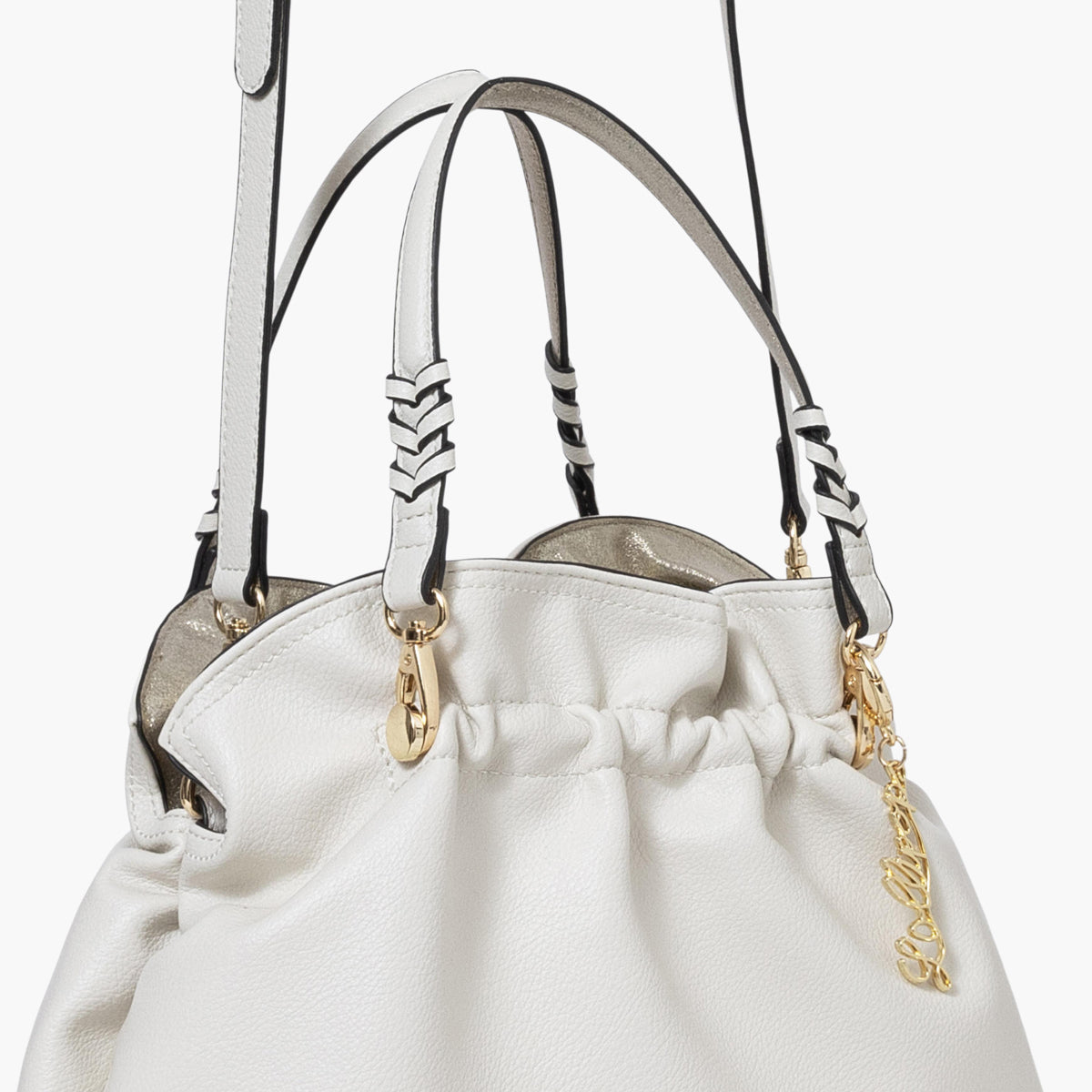 Petit sac shopper ivoire Shania