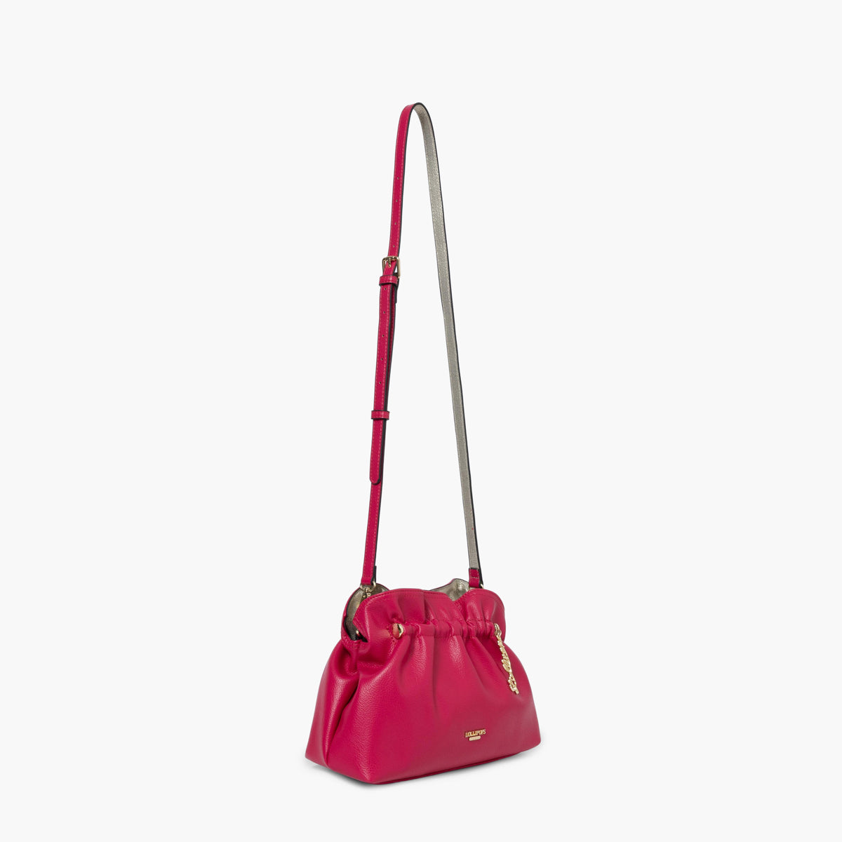Sac porté épaule fuchsia Shania
