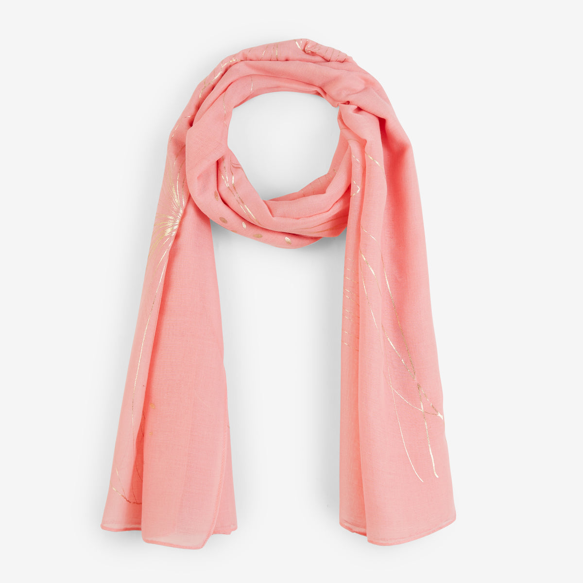 Foulard corail Sari