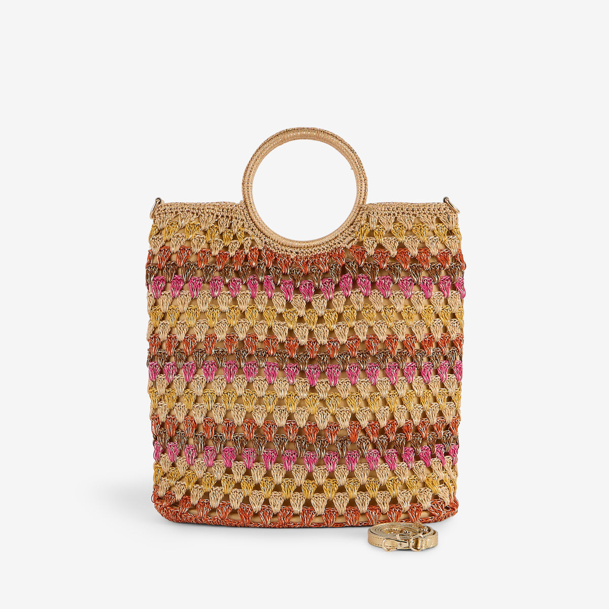 Sac shopper multicolore Sean