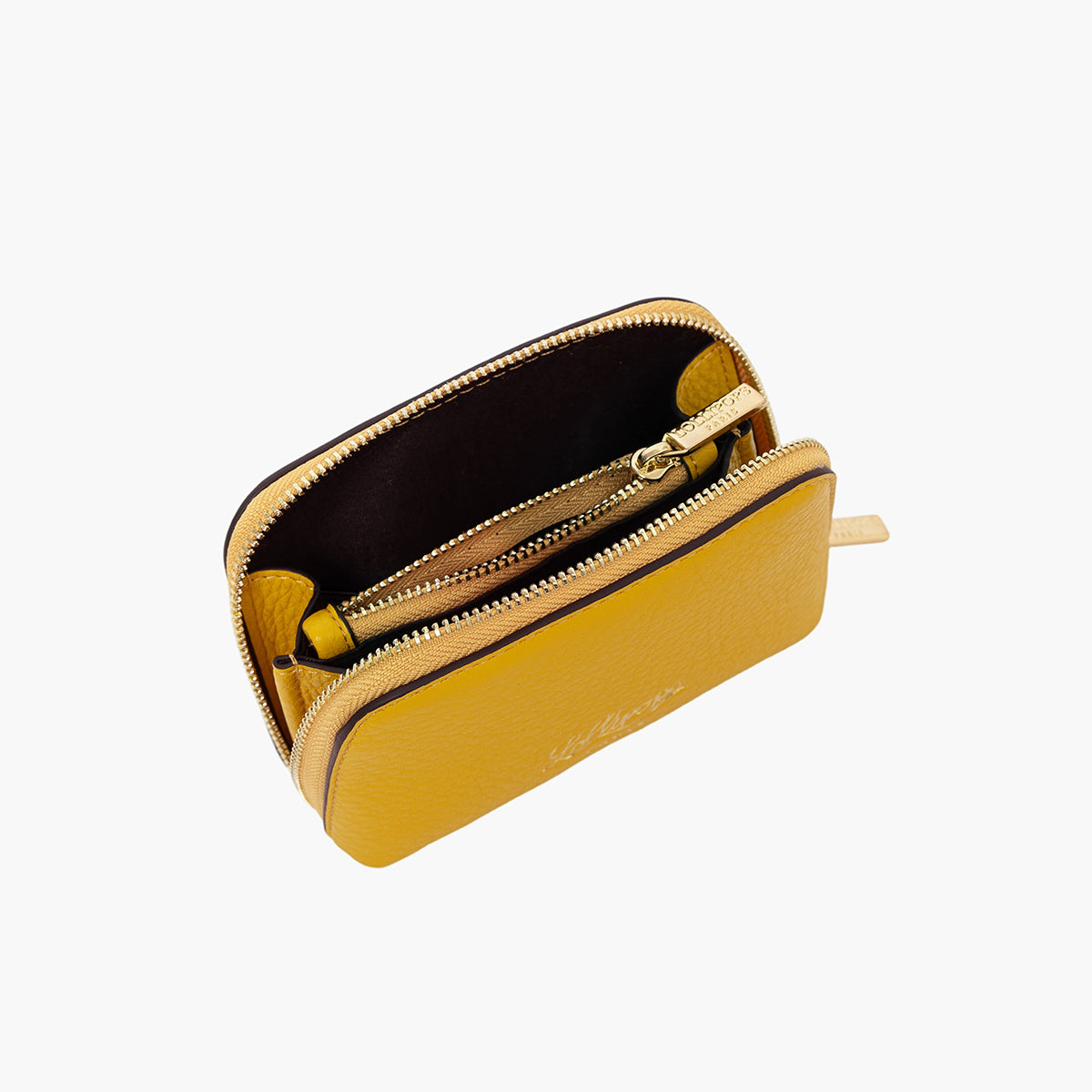 Porte monnaie jaune Stefie