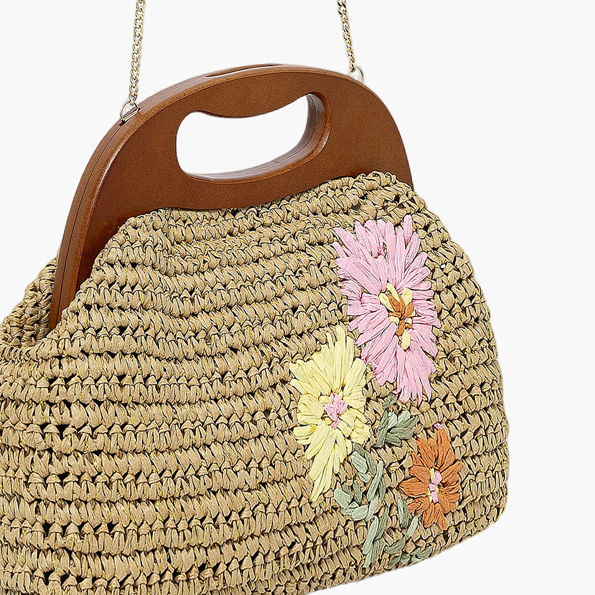Sac frame beige Sybile