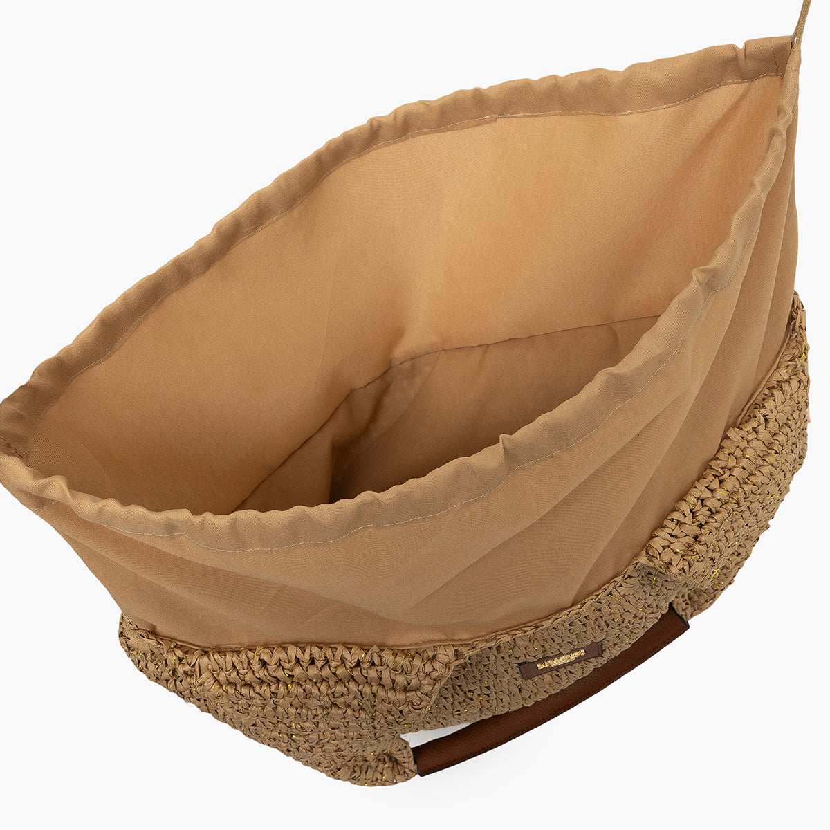 Sac hobo beige Sybile