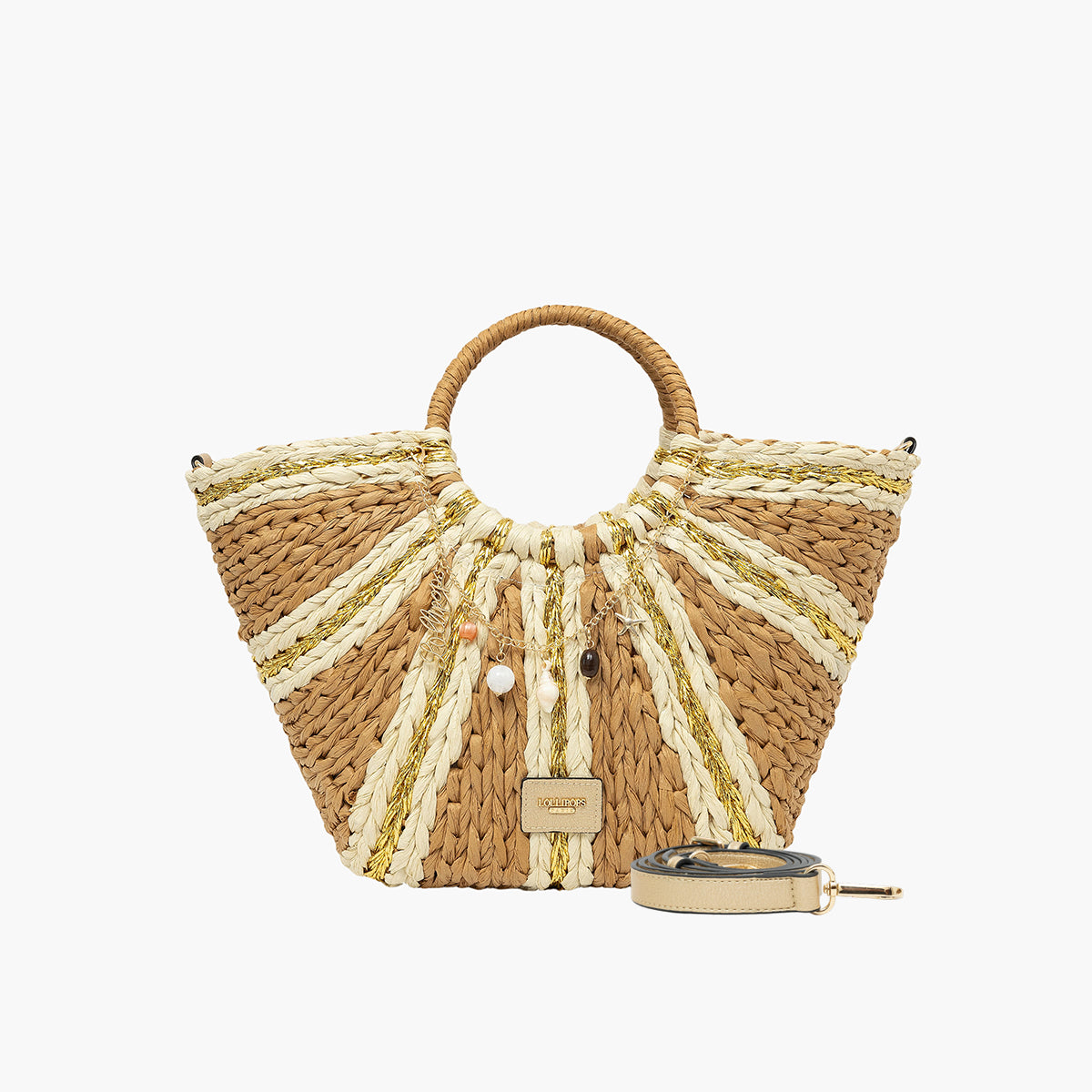 Grand panier beige Sotta
