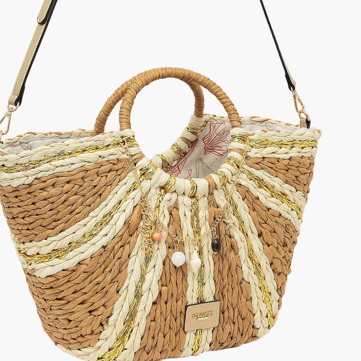 Grand panier beige Sotta