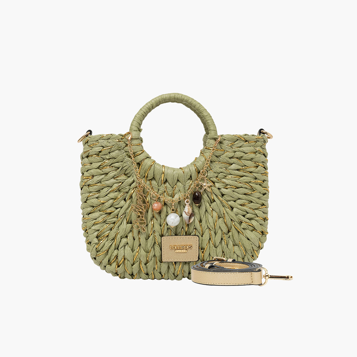 Sac panier kaki Sotta