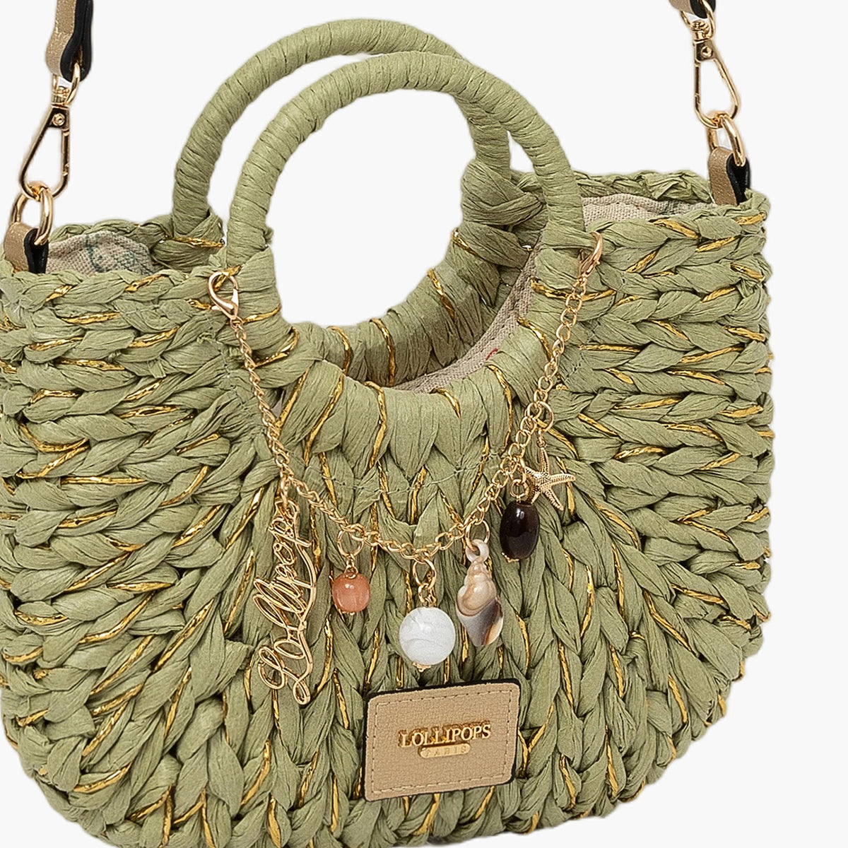 Sac panier kaki Sotta