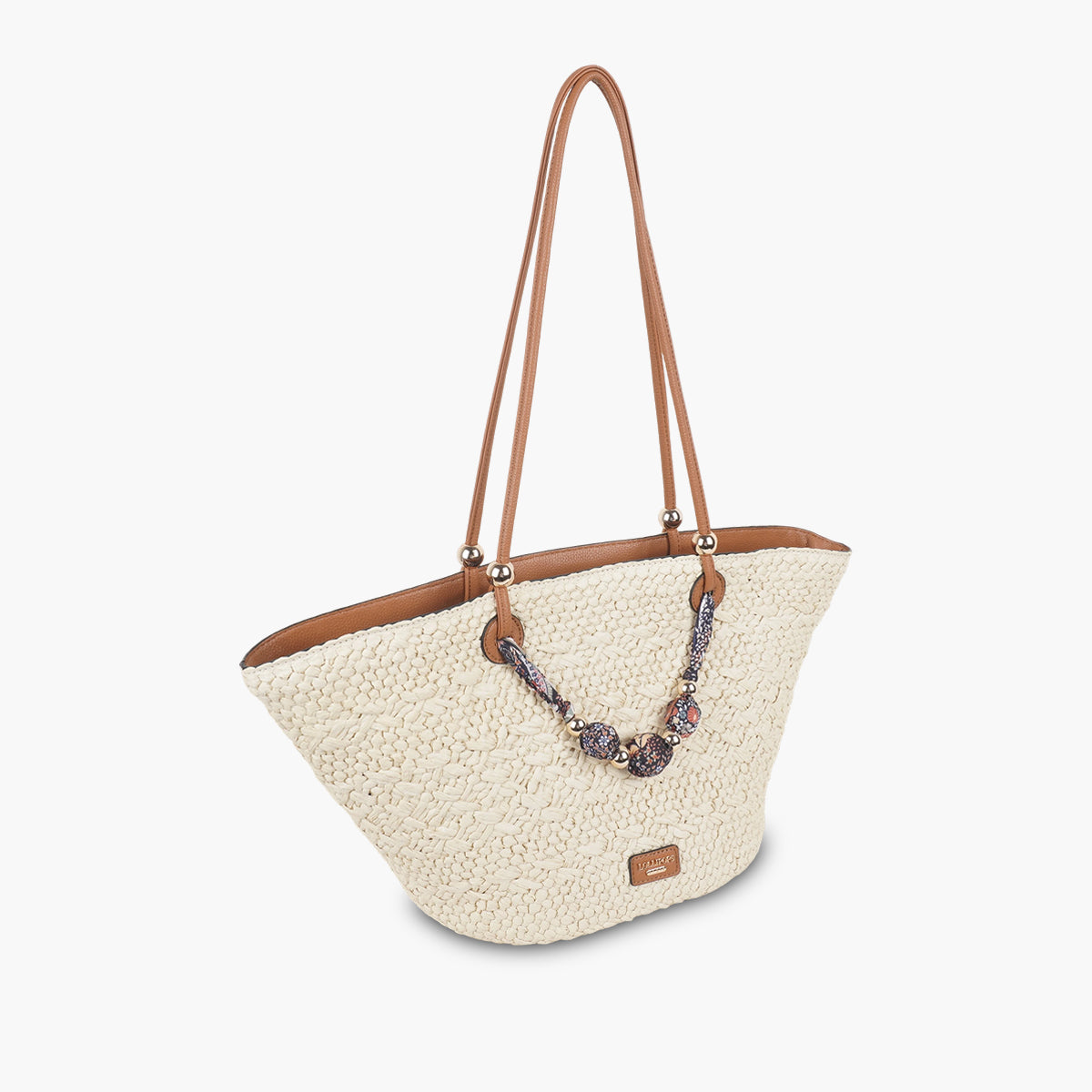 Grand panier beige Shirley
