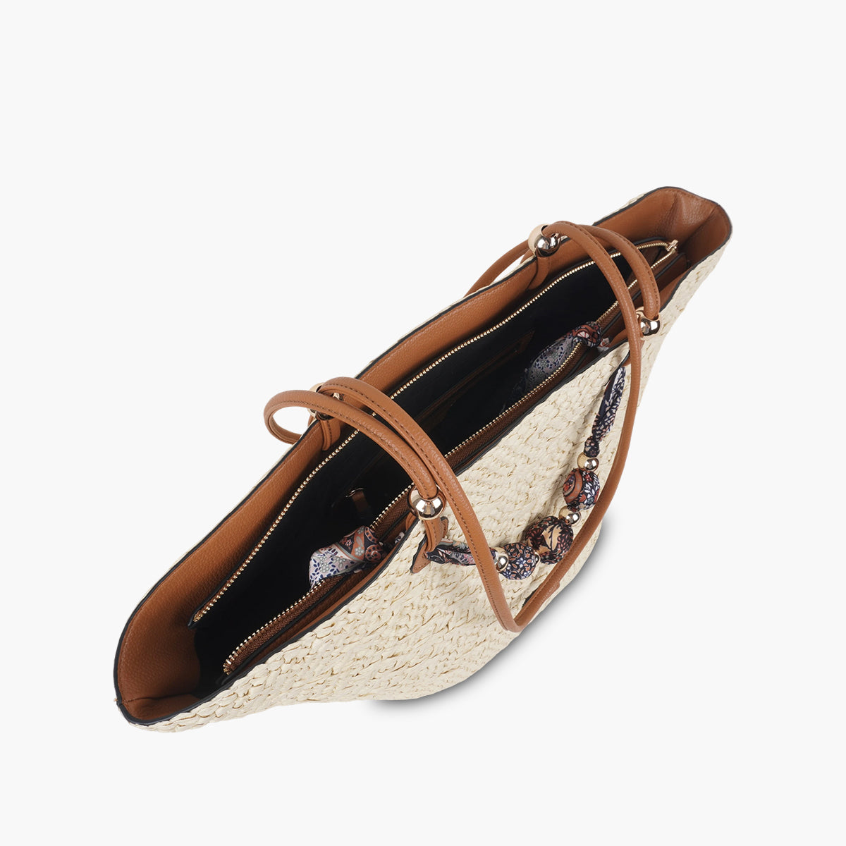 Grand panier beige Shirley