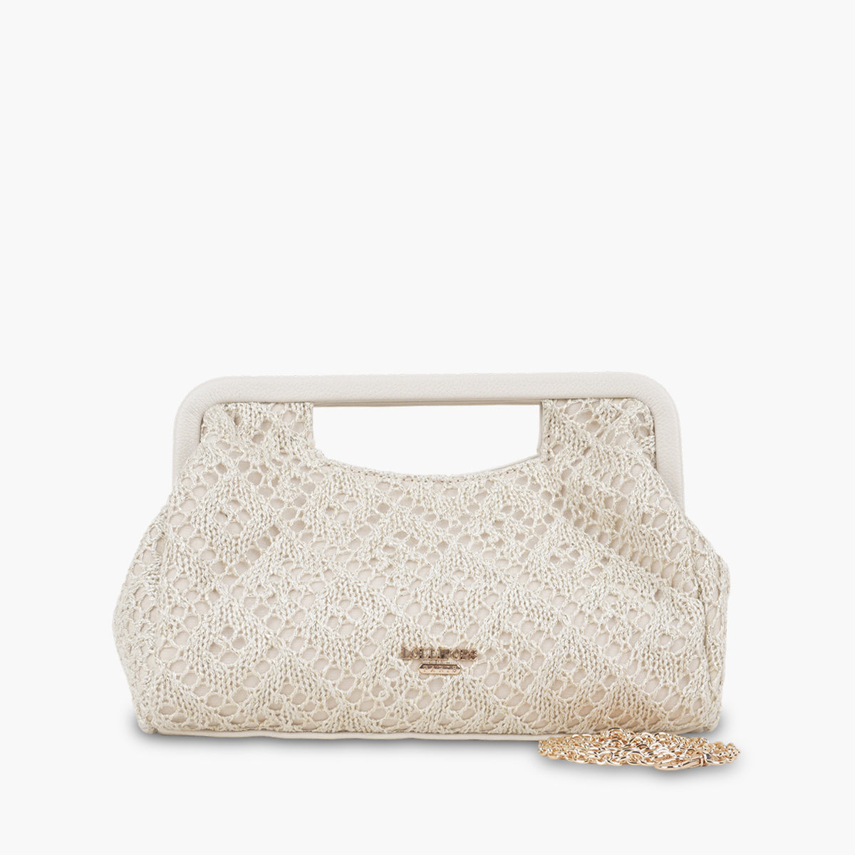 Sac frame ivoire Solie