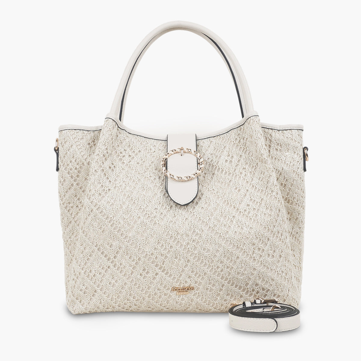 Sac shopper ivoire Solie