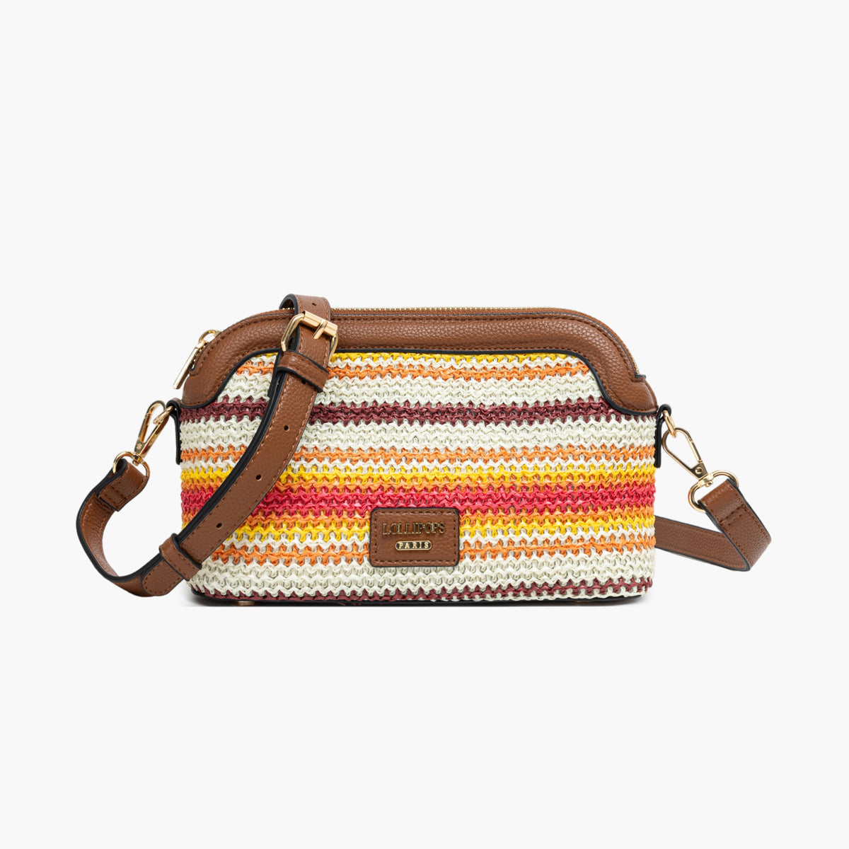 Petit sac multi poches orange Sartene