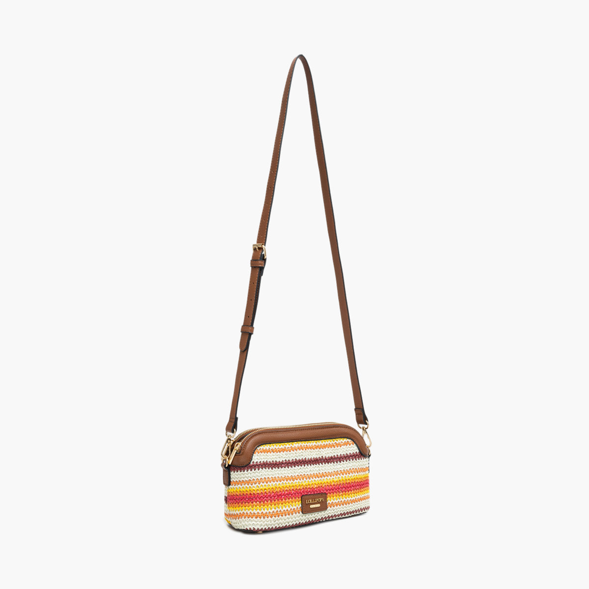 Petit sac multi poches orange Sartene