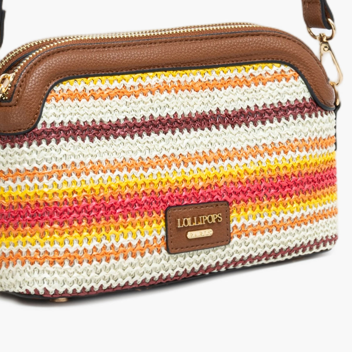 Petit sac multi poches orange Sartene