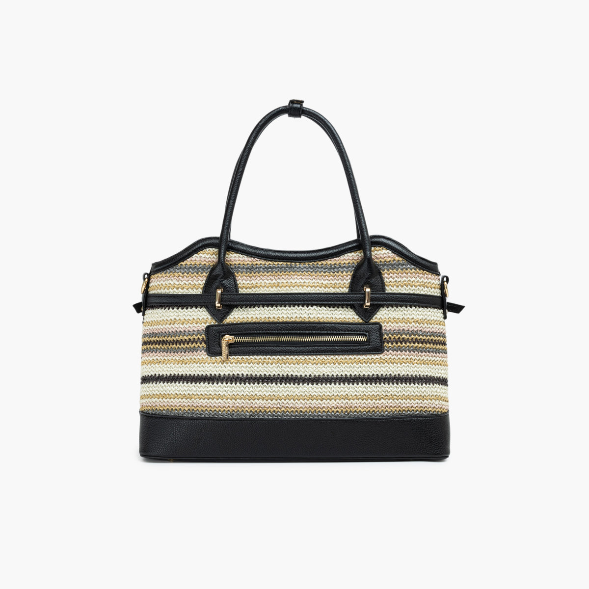Grand sac shopper noir Sartene