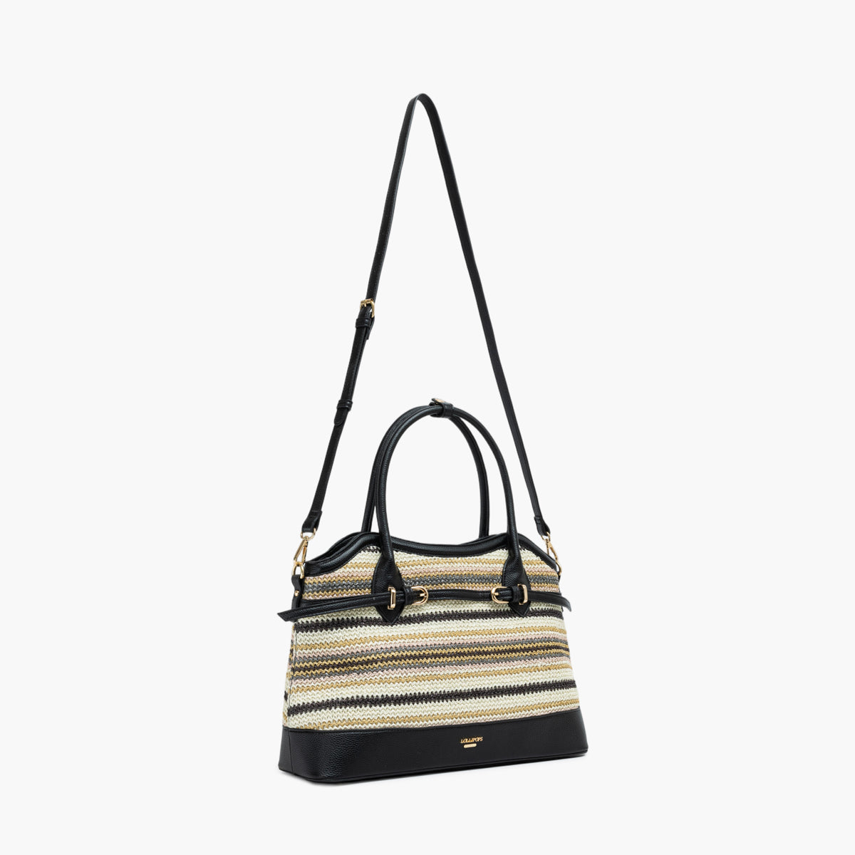 Grand sac shopper noir Sartene