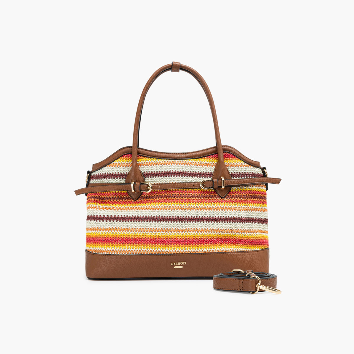 Grand sac shopper orange Sartene