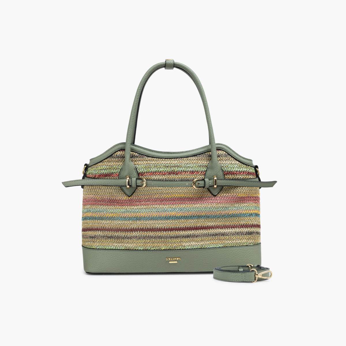 Grand sac shopper vert Sartene